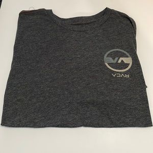 RVCA Grey Heather Short Sleeve Shirt